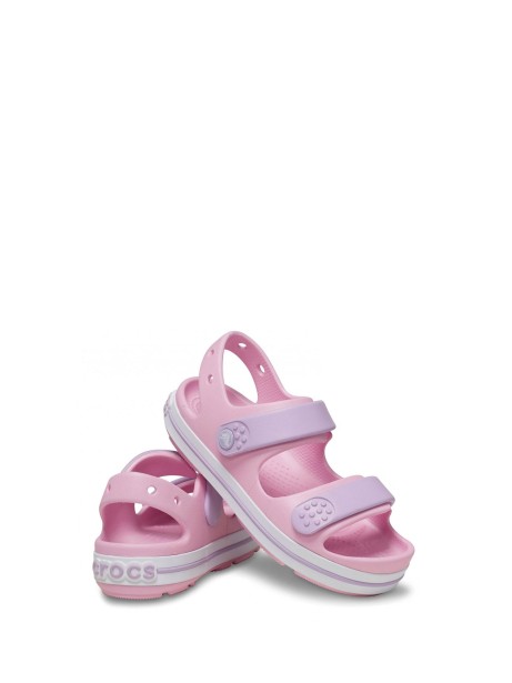 Pink Crocband Sandal