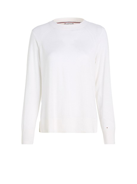 Maglia bianca a maniche lunghe Maglia bianca a maniche lunghe