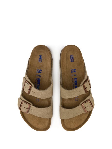 Ciabatta Arizona taupe in suede