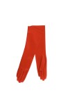 Long nappa leather gloves