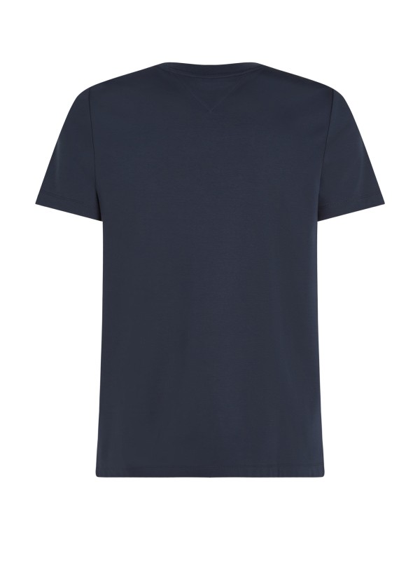 Blue T-shirt with mini logo
