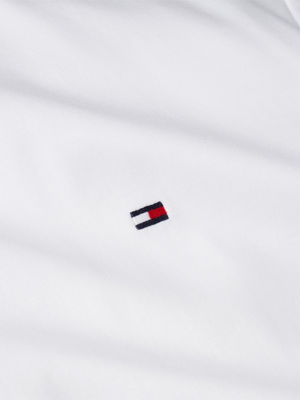 White T-shirt with mini logo