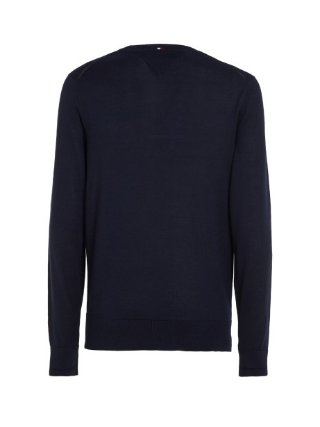Navy blue crew neck sweater