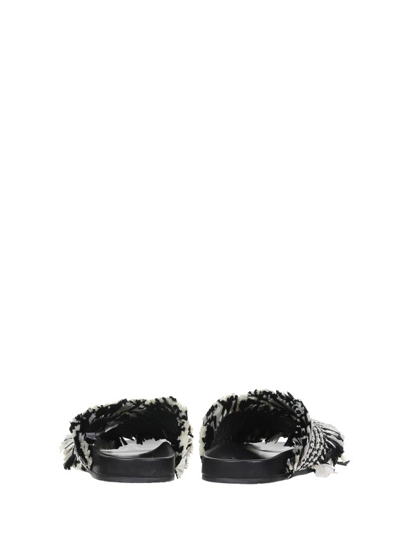 Milena Flats With Fringes