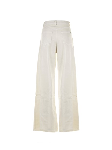 Jeans a vita alta wide leg