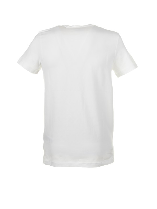 T-shirt bianca stretch in jersey