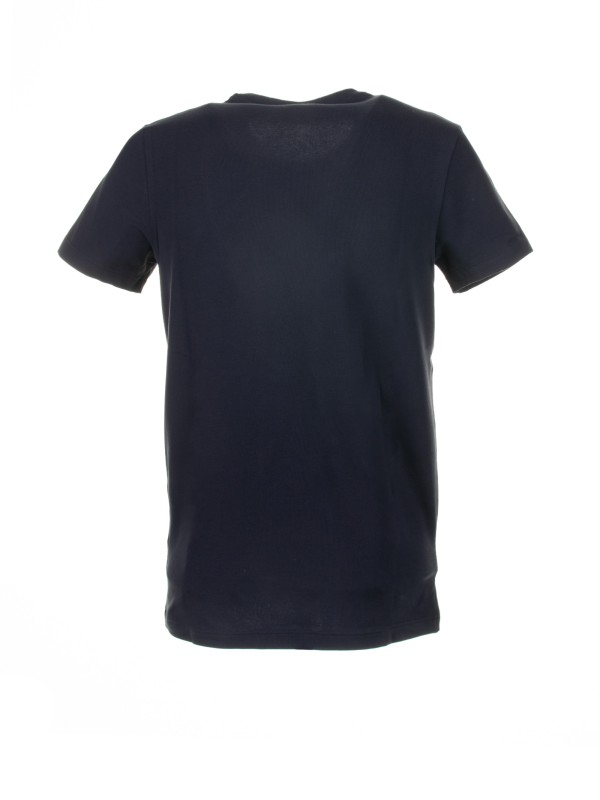 T-shirt blu stretch in jersey