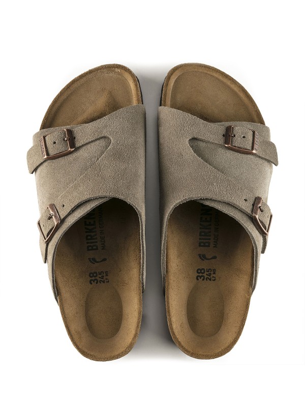 Zurich suede slippers