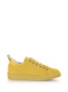 P01 sneaker in yellow suede