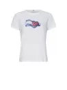 T-shirt in cotone con dettaglio