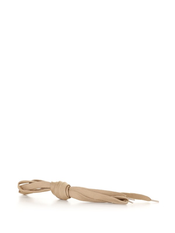 P01 ankle boot in beige suede