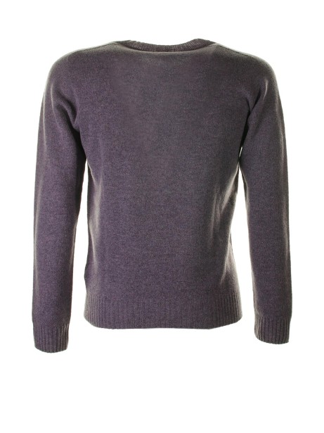 Maglia girocollo viola 2