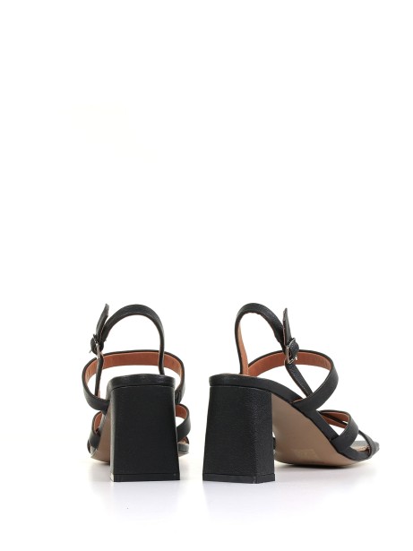 Nappa leather sandal