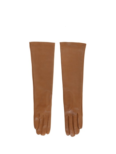 Long nappa leather gloves 2