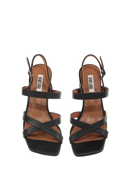 Nappa leather sandal