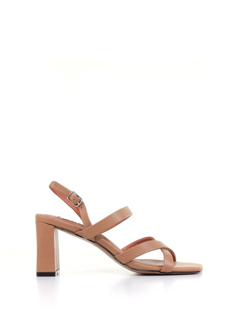 Nappa leather sandal