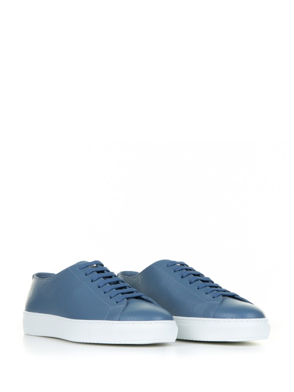 Light blue leather sneaker