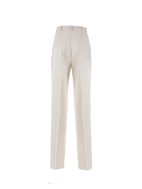 High Waisted Trousers Neutral