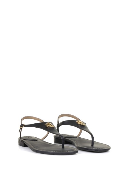 Leather thong sandal