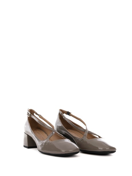 Actress strap pump in fumè naplak