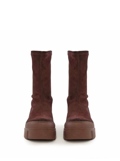 Boot roccia in suede with zip