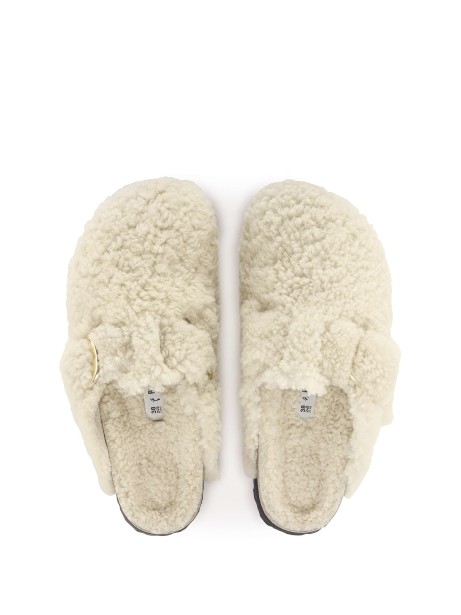 Sabot Boston Big Buckle in shearling