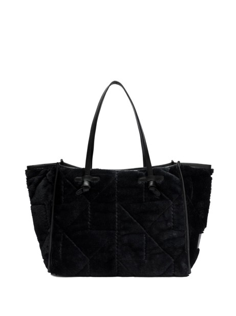 Marcella shopping bag in quilted eco four Marcella shopping bag in quilted eco four