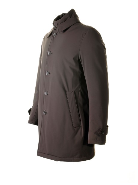 Brown waterproof jacket