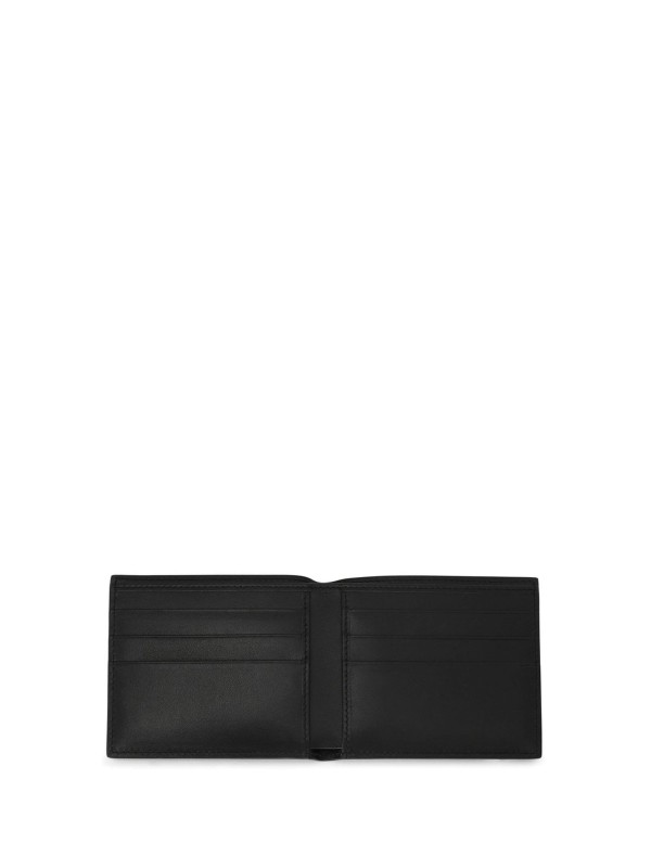 Portacarte nero in pelle