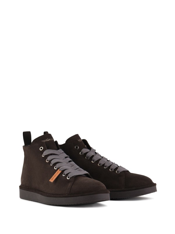 Polacchino uomo P01 ebano in suede