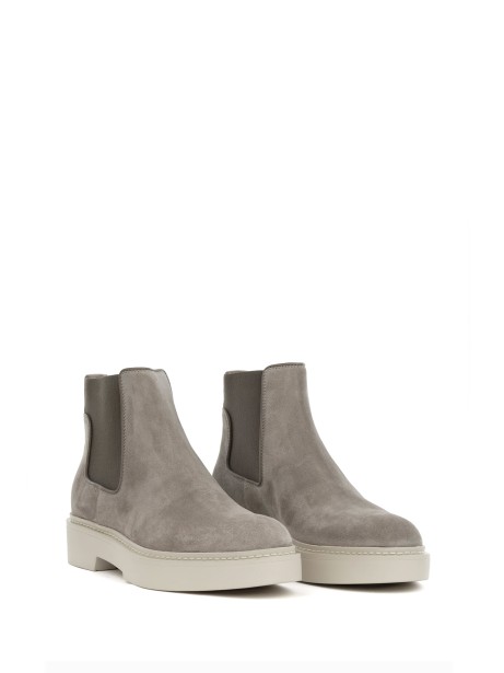 Beatles in suede tortora donna