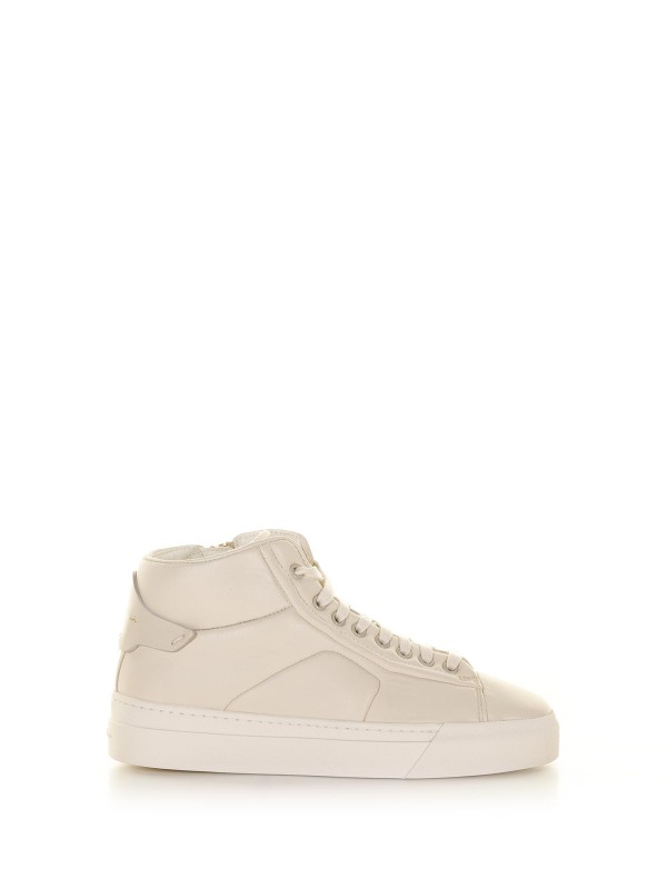 Polacco in pelle beige Polacco in pelle beige