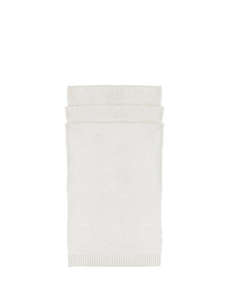 White wool scarf White wool scarf