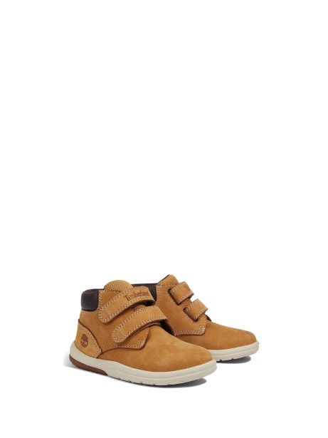 Scarponcino bambino  con strappi in suede