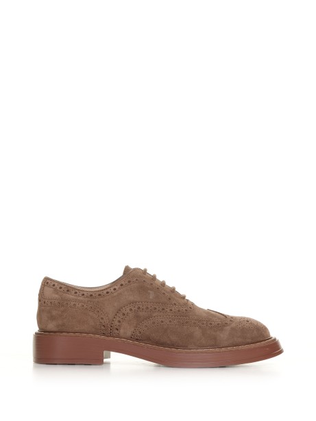 Dovetail brogues in suede