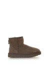 Classic Mini II chocolate ankle boot