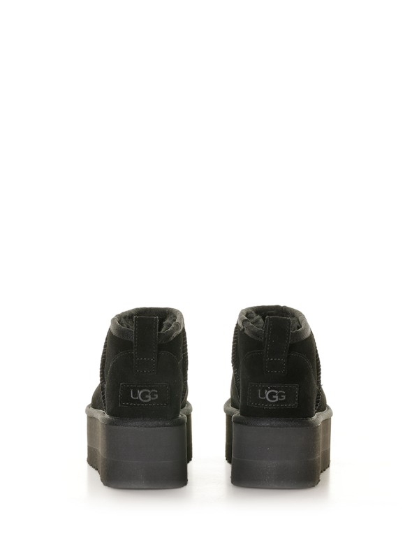 Stivaletto platform Classic Ultra Mini nero