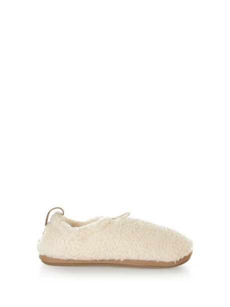 Ciabatta Plushy bianca