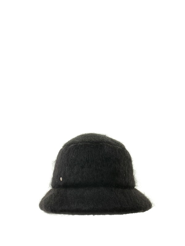 Bucket hat in mohair fabric