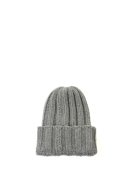 Gray cashmere beanie 2