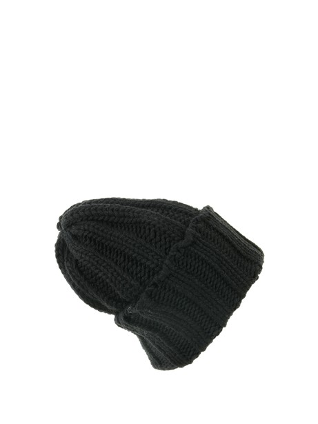 Berretto in cashmere nero