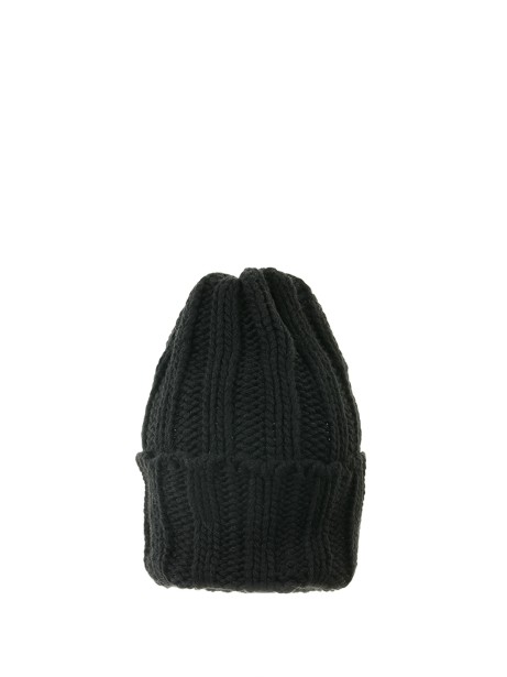 Berretto in cashmere nero