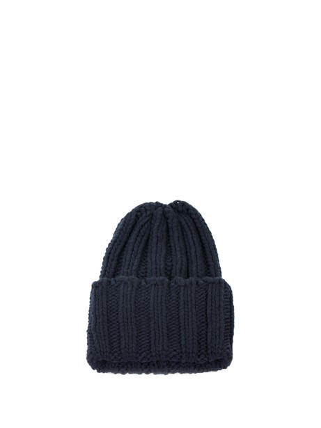 Navy cashmere beanie