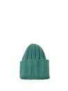 Green cashmere beanie