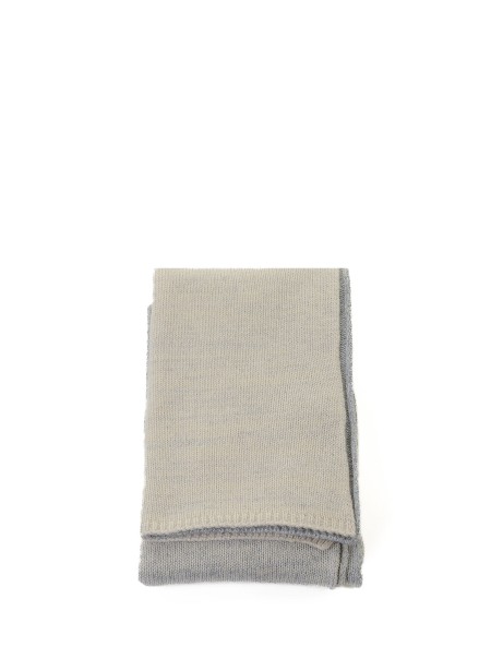 Wool and cashmere scarf