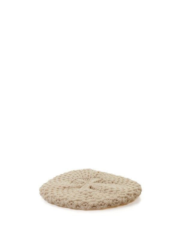 Basque in pure honeycomb cashmere