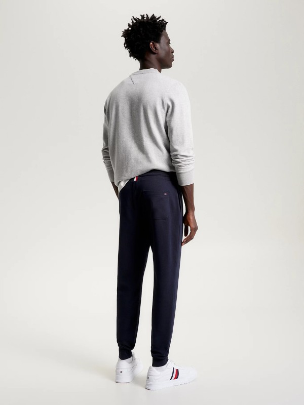 Pantalone della tuta blu con logo