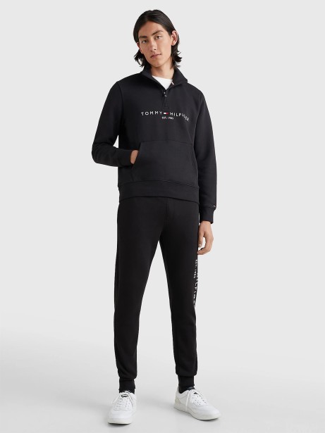 Pantalone della tuta blu con logo