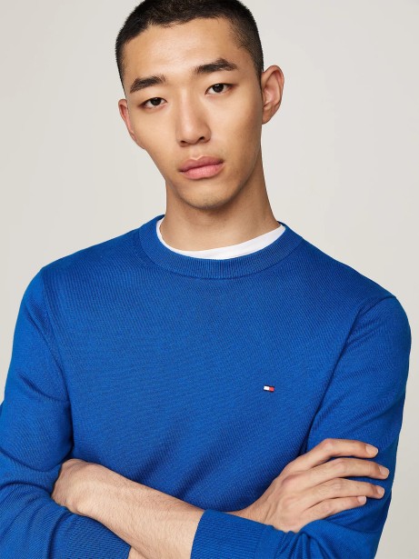 Indacon Mini Logo Crewneck Sweater