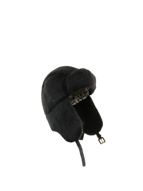 Cappello aviatore in mohair